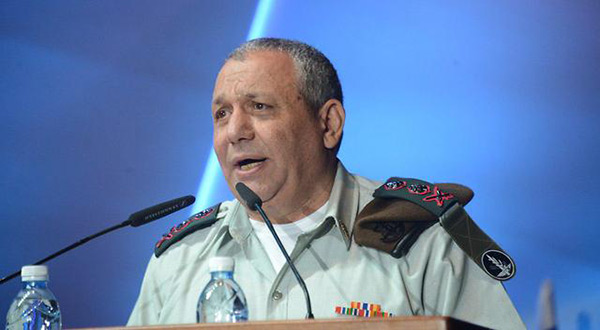 IOF Chief: Palestinian Arena Is Highly Explosive